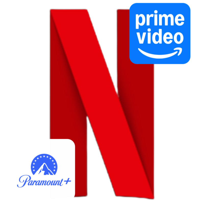 Netflix + Prime Vídeo + Paramount